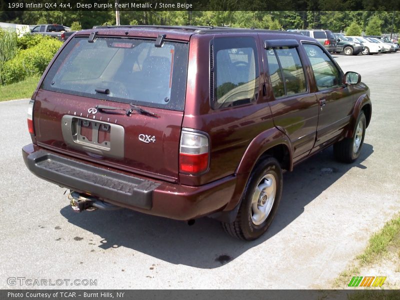  1998 QX4 4x4 Deep Purple Pearl Metallic