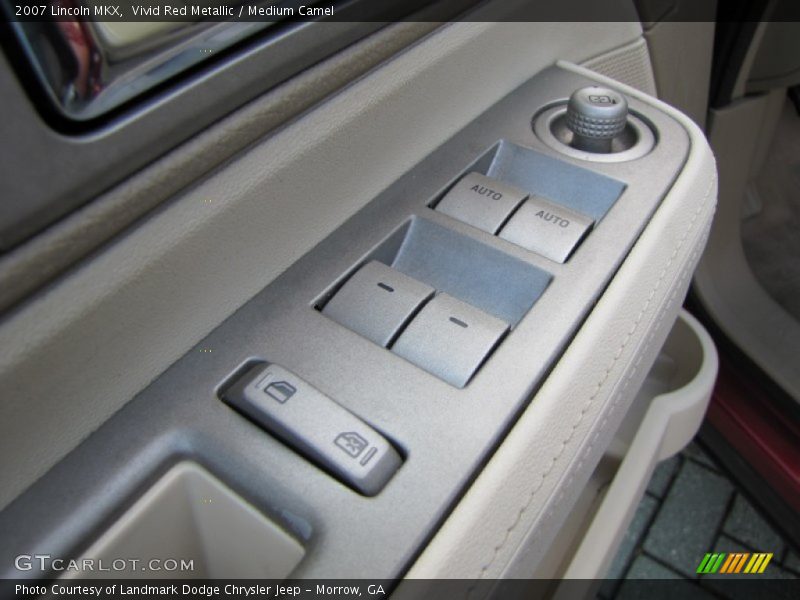 Vivid Red Metallic / Medium Camel 2007 Lincoln MKX