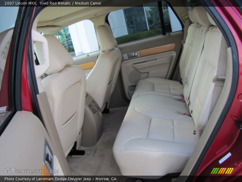 Vivid Red Metallic / Medium Camel 2007 Lincoln MKX