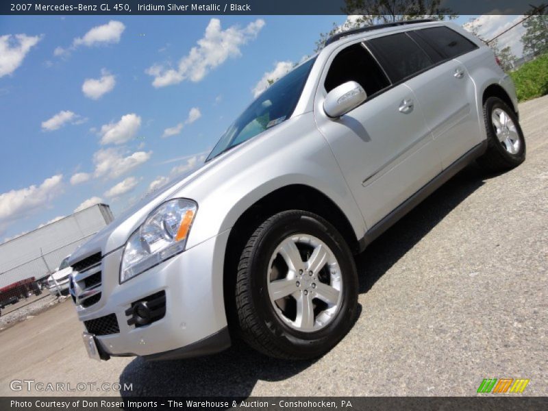 Iridium Silver Metallic / Black 2007 Mercedes-Benz GL 450