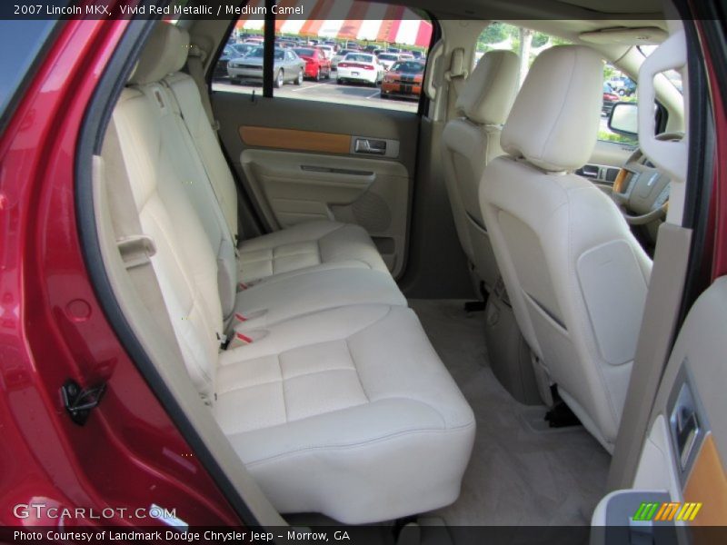 Vivid Red Metallic / Medium Camel 2007 Lincoln MKX