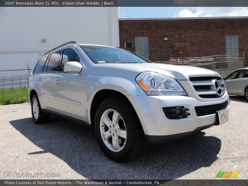 Iridium Silver Metallic / Black 2007 Mercedes-Benz GL 450