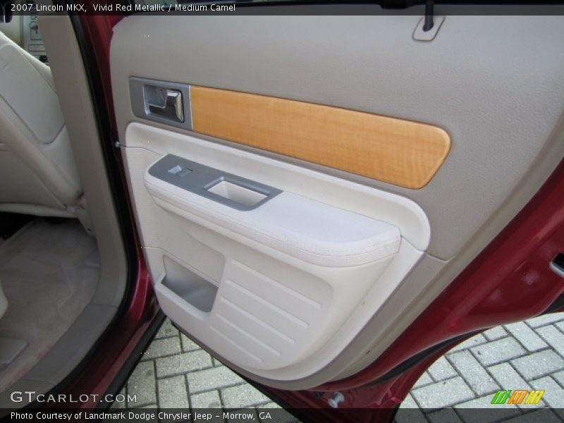 Vivid Red Metallic / Medium Camel 2007 Lincoln MKX