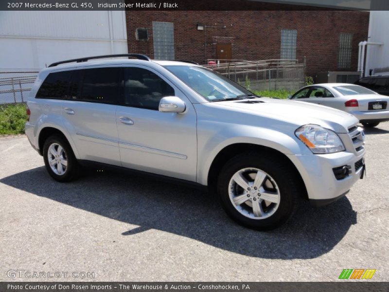Iridium Silver Metallic / Black 2007 Mercedes-Benz GL 450
