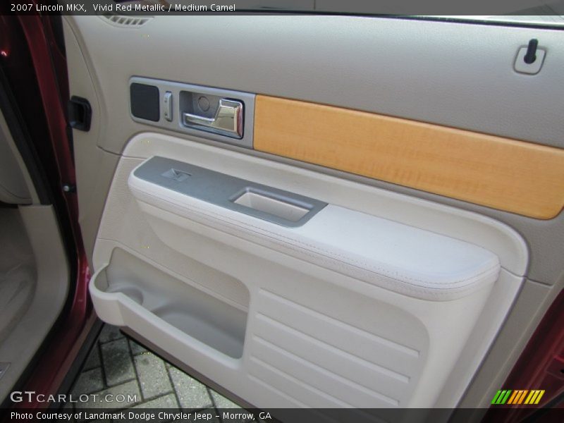 Vivid Red Metallic / Medium Camel 2007 Lincoln MKX