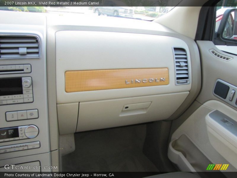 Vivid Red Metallic / Medium Camel 2007 Lincoln MKX