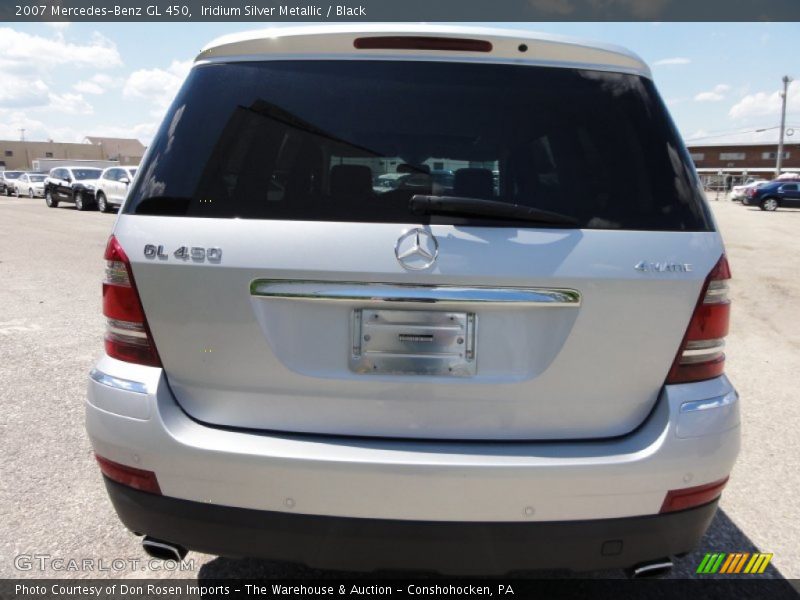 Iridium Silver Metallic / Black 2007 Mercedes-Benz GL 450