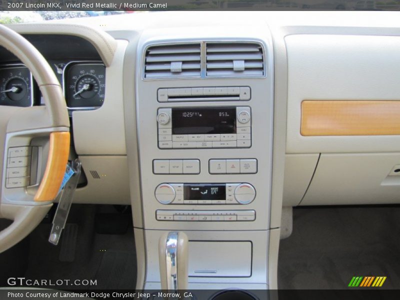 Vivid Red Metallic / Medium Camel 2007 Lincoln MKX