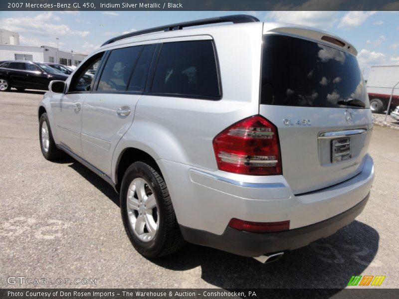 Iridium Silver Metallic / Black 2007 Mercedes-Benz GL 450