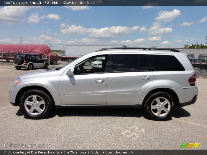 Iridium Silver Metallic / Black 2007 Mercedes-Benz GL 450