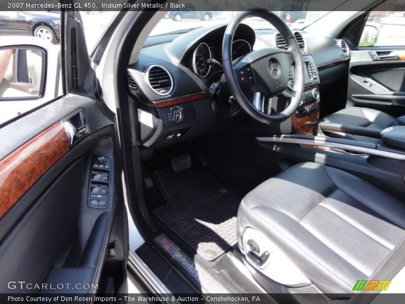 Iridium Silver Metallic / Black 2007 Mercedes-Benz GL 450