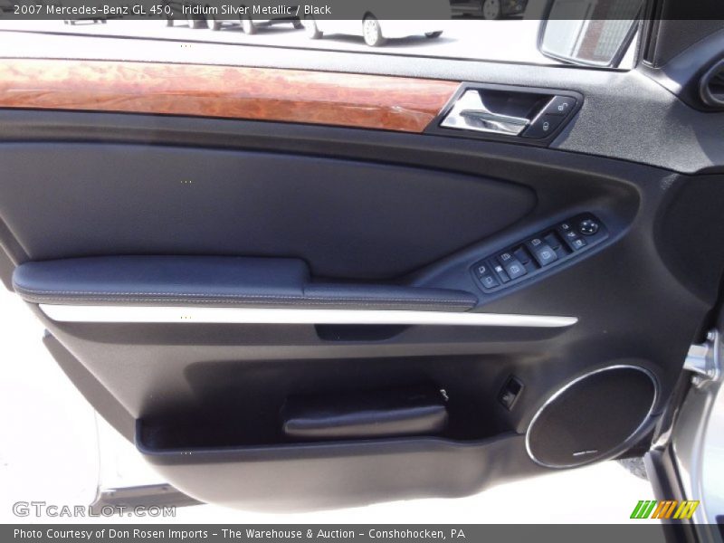 Iridium Silver Metallic / Black 2007 Mercedes-Benz GL 450