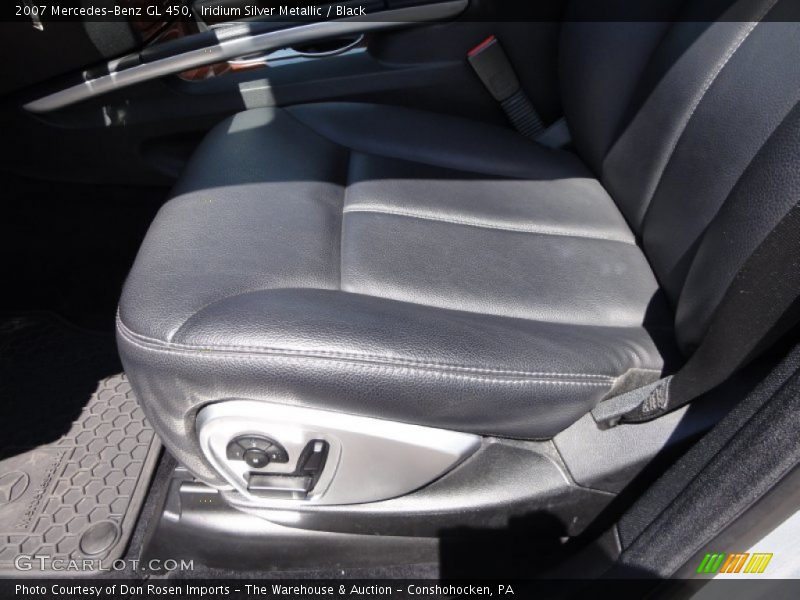Iridium Silver Metallic / Black 2007 Mercedes-Benz GL 450