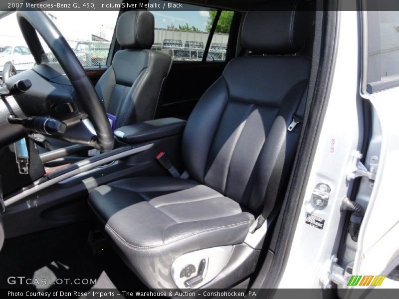 Iridium Silver Metallic / Black 2007 Mercedes-Benz GL 450