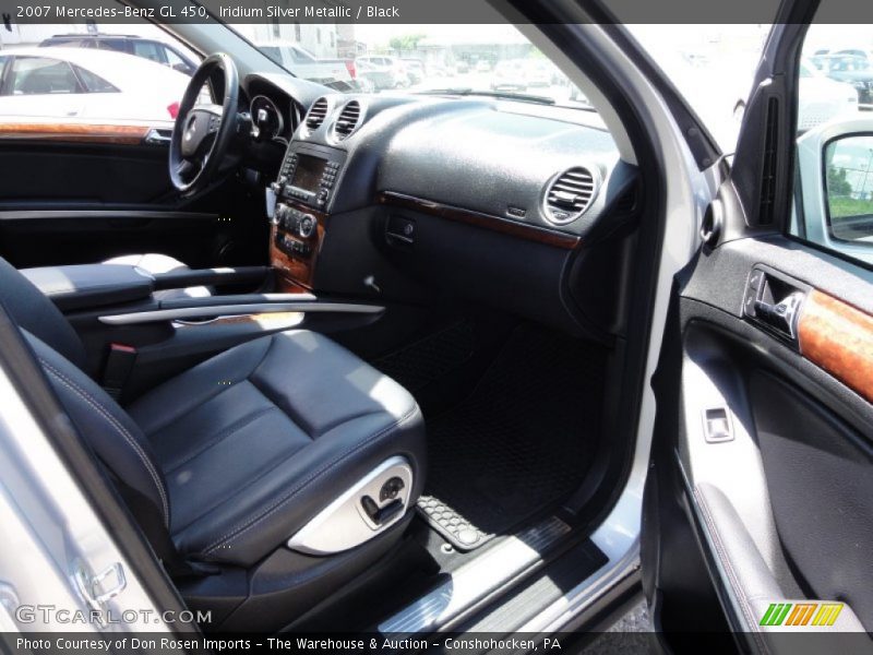 Iridium Silver Metallic / Black 2007 Mercedes-Benz GL 450