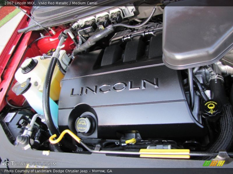 Vivid Red Metallic / Medium Camel 2007 Lincoln MKX