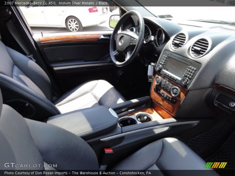 Iridium Silver Metallic / Black 2007 Mercedes-Benz GL 450