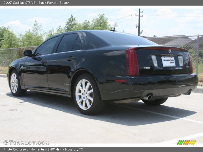 Black Raven / Ebony 2007 Cadillac STS V8
