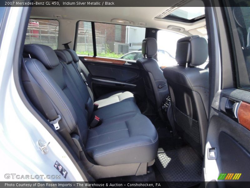 Iridium Silver Metallic / Black 2007 Mercedes-Benz GL 450