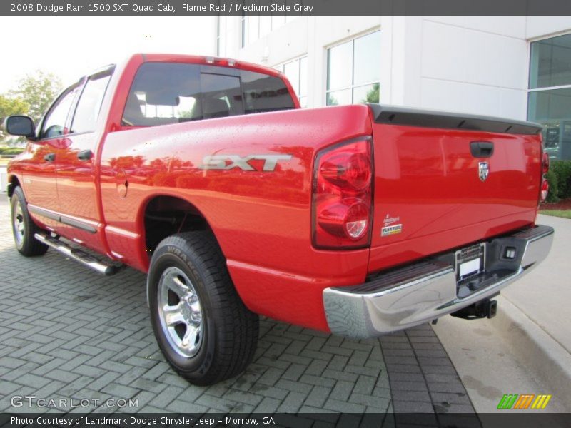  2008 Ram 1500 SXT Quad Cab Flame Red