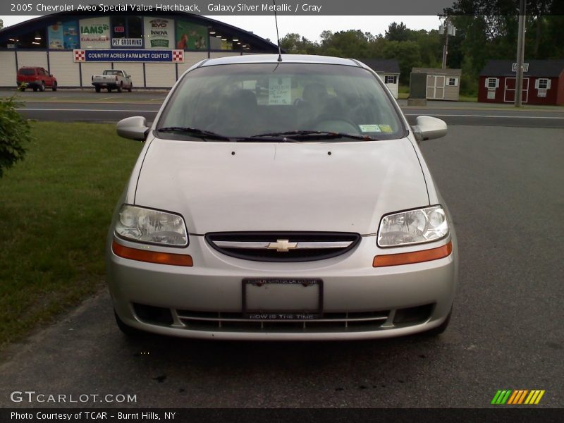 Galaxy Silver Metallic / Gray 2005 Chevrolet Aveo Special Value Hatchback