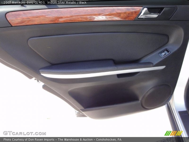Iridium Silver Metallic / Black 2007 Mercedes-Benz GL 450