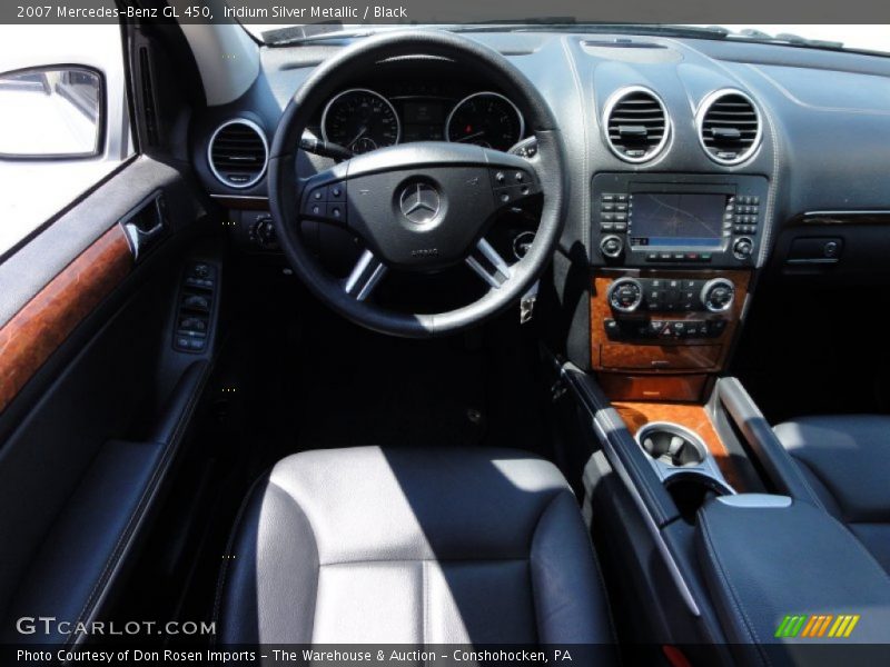 Iridium Silver Metallic / Black 2007 Mercedes-Benz GL 450