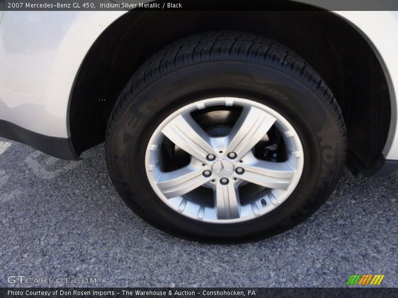 Iridium Silver Metallic / Black 2007 Mercedes-Benz GL 450