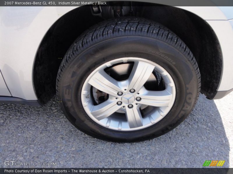 Iridium Silver Metallic / Black 2007 Mercedes-Benz GL 450