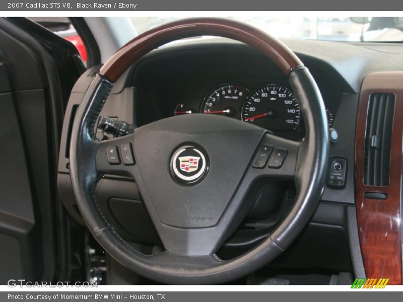 Black Raven / Ebony 2007 Cadillac STS V8