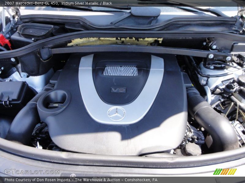 Iridium Silver Metallic / Black 2007 Mercedes-Benz GL 450