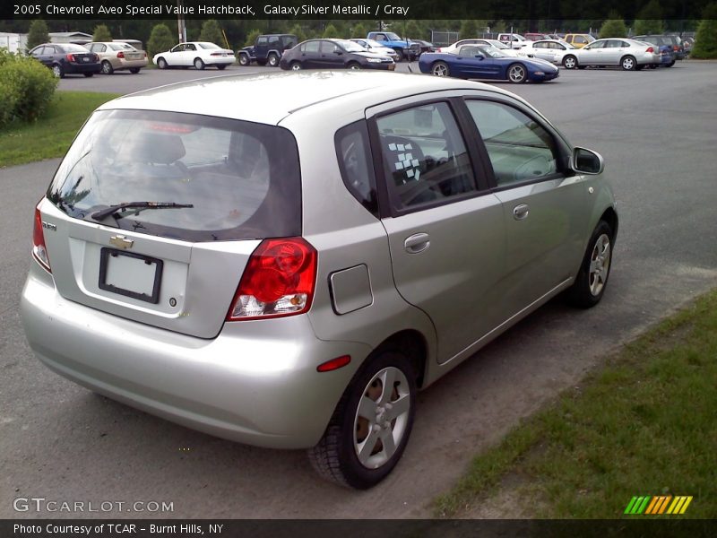 Galaxy Silver Metallic / Gray 2005 Chevrolet Aveo Special Value Hatchback
