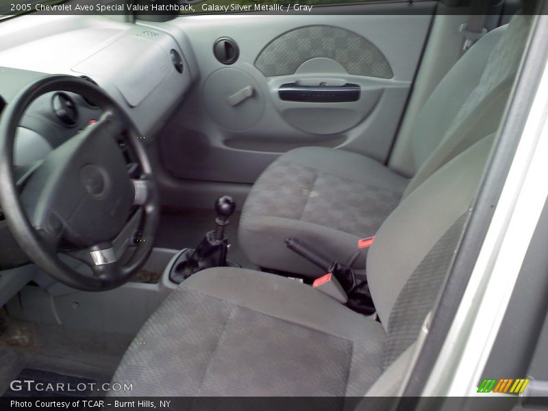 Galaxy Silver Metallic / Gray 2005 Chevrolet Aveo Special Value Hatchback