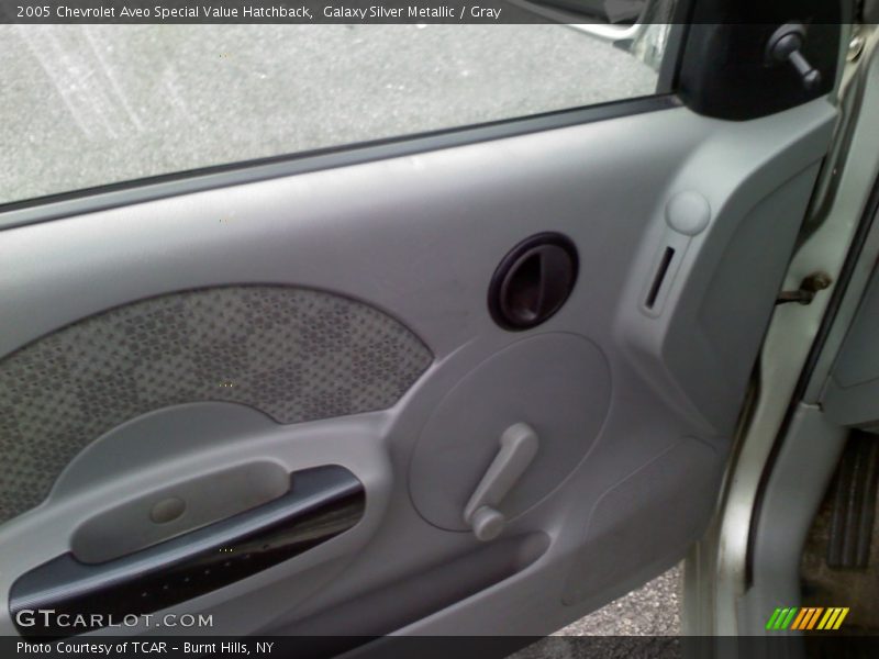 Galaxy Silver Metallic / Gray 2005 Chevrolet Aveo Special Value Hatchback