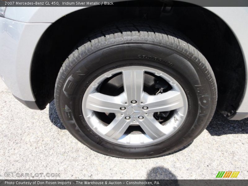 Iridium Silver Metallic / Black 2007 Mercedes-Benz GL 450