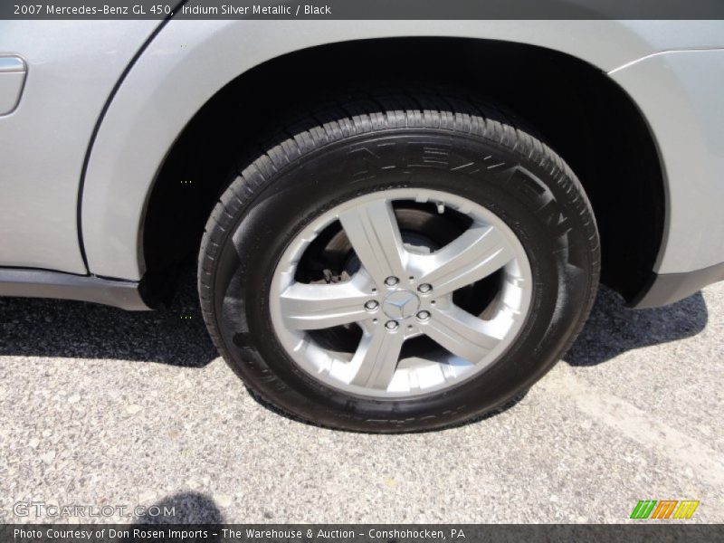 Iridium Silver Metallic / Black 2007 Mercedes-Benz GL 450