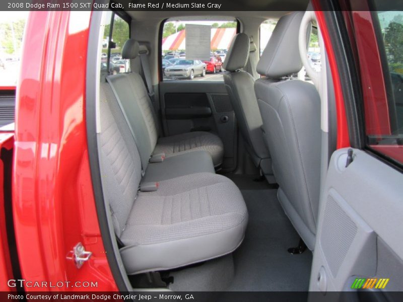  2008 Ram 1500 SXT Quad Cab Medium Slate Gray Interior