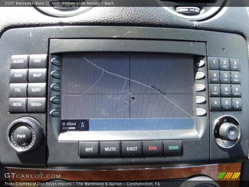 Iridium Silver Metallic / Black 2007 Mercedes-Benz GL 450