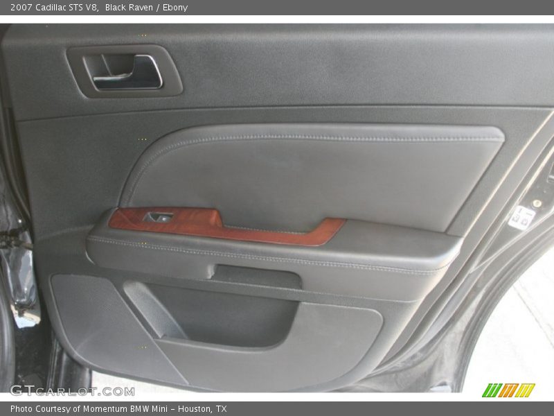 Black Raven / Ebony 2007 Cadillac STS V8