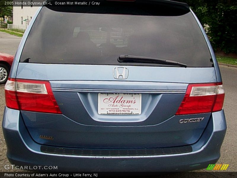 Ocean Mist Metallic / Gray 2005 Honda Odyssey EX-L