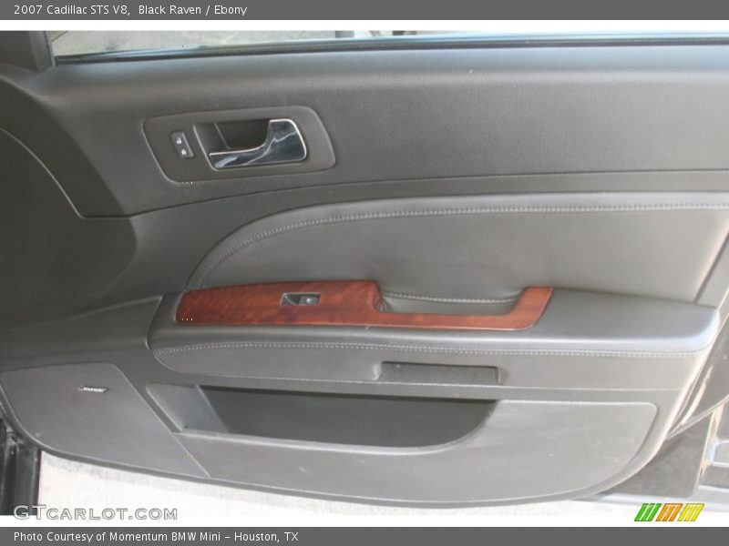 Black Raven / Ebony 2007 Cadillac STS V8