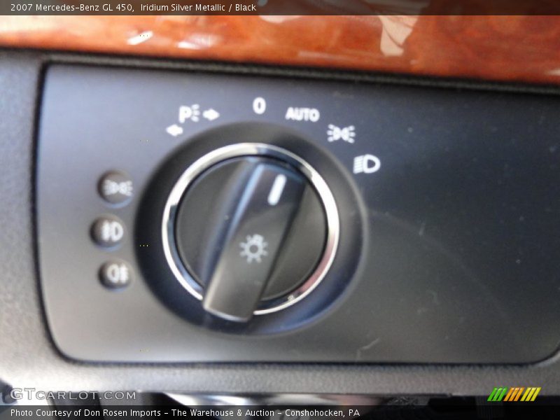 Iridium Silver Metallic / Black 2007 Mercedes-Benz GL 450