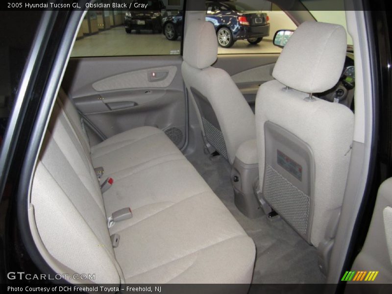 Obsidian Black / Gray 2005 Hyundai Tucson GL
