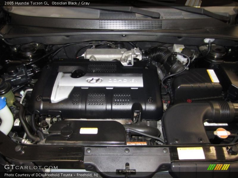  2005 Tucson GL Engine - 2.0 Liter DOHC 16 Valve 4 Cylinder