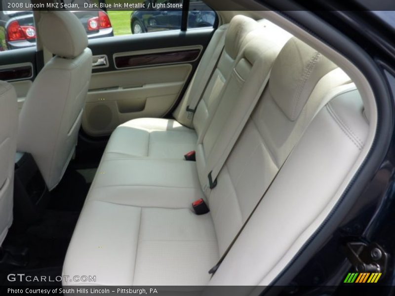 Dark Blue Ink Metallic / Light Stone 2008 Lincoln MKZ Sedan