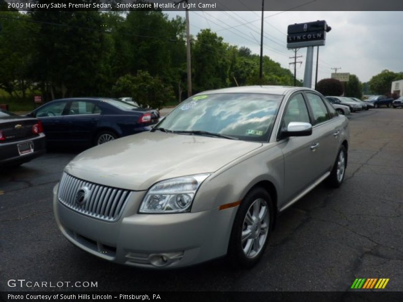 Smokestone Metallic / Light Camel 2009 Mercury Sable Premier Sedan