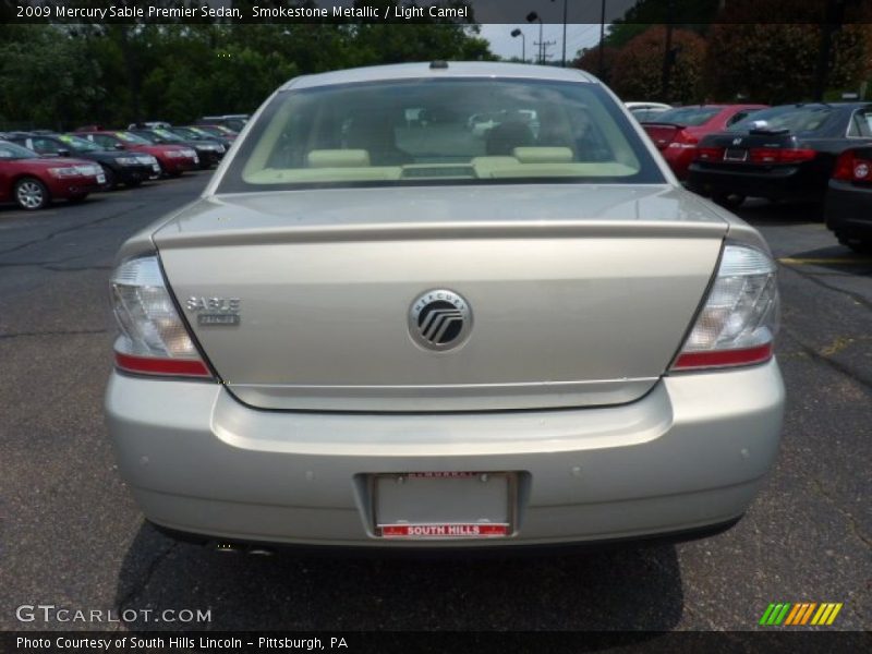 Smokestone Metallic / Light Camel 2009 Mercury Sable Premier Sedan