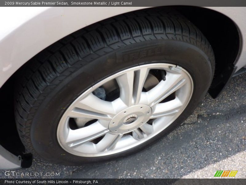 Smokestone Metallic / Light Camel 2009 Mercury Sable Premier Sedan