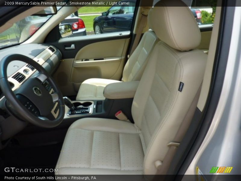 Smokestone Metallic / Light Camel 2009 Mercury Sable Premier Sedan