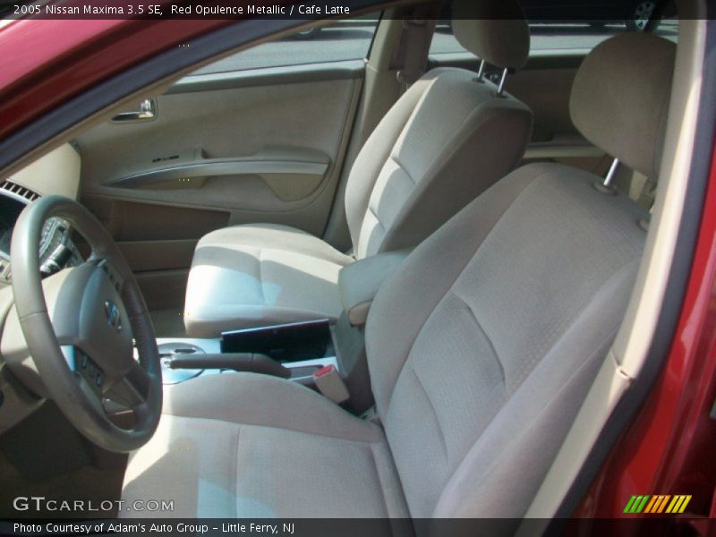 Red Opulence Metallic / Cafe Latte 2005 Nissan Maxima 3.5 SE
